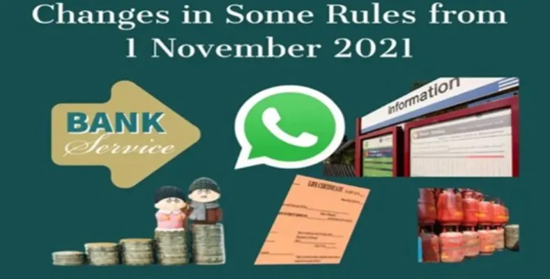 New Rules From 1 November 2021