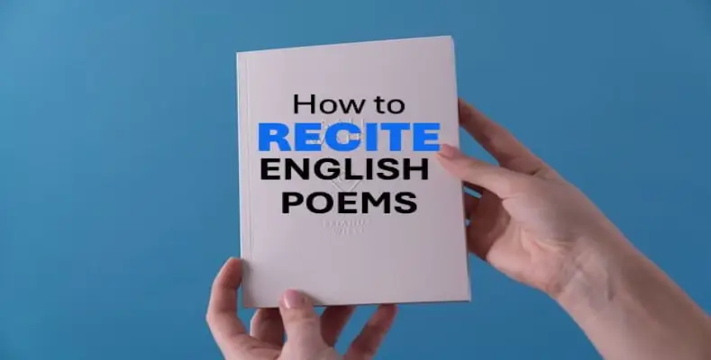 How to Recite English Poems