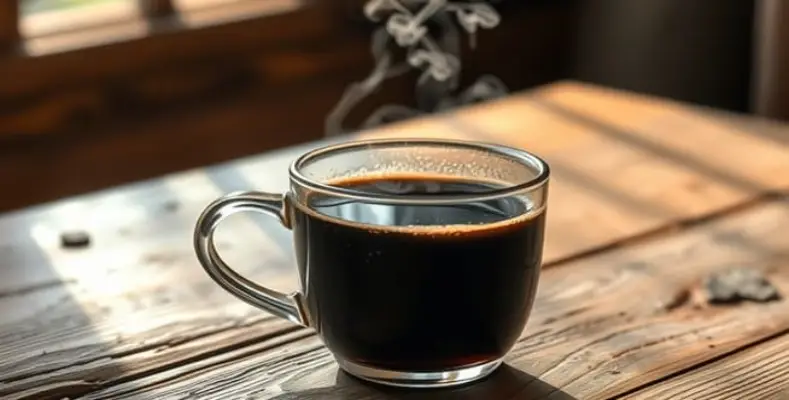 Why drink black coffee in the morning?