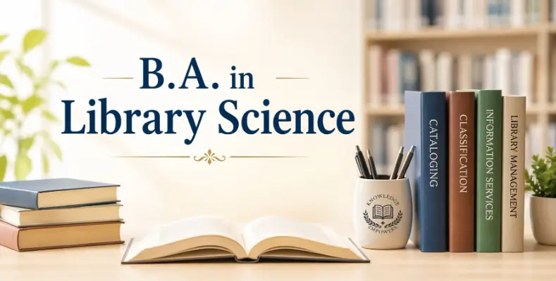 B.A. in Library Science