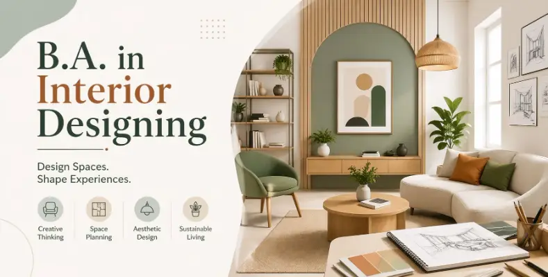 B.A. in Interior Designing
