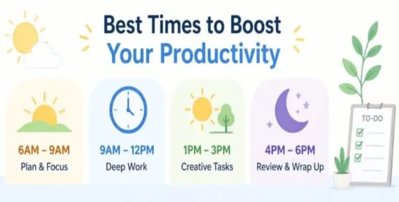 Best Times to Boost Your Productivity