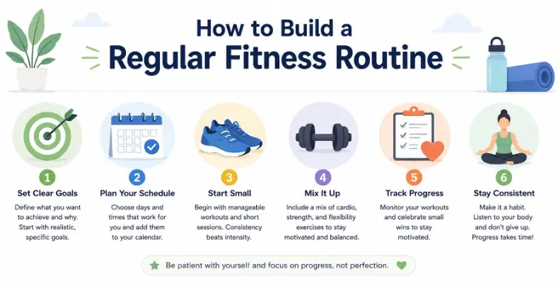 How to Build a Regular Fitness Routine