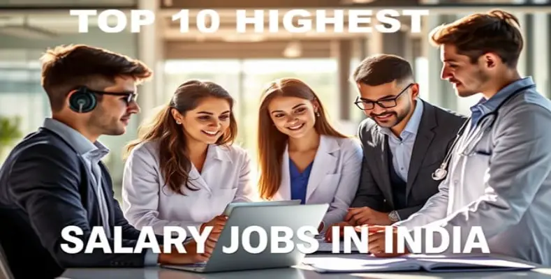 Top 10 Highest Salary Jobs in India