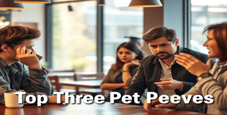 Top Three Pet Peeves