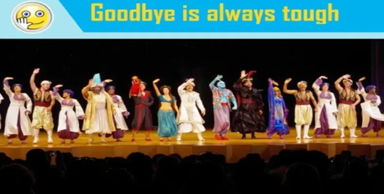 Goodbye is always tough