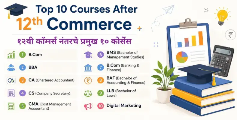 Top 10 Courses After 12th Commerce