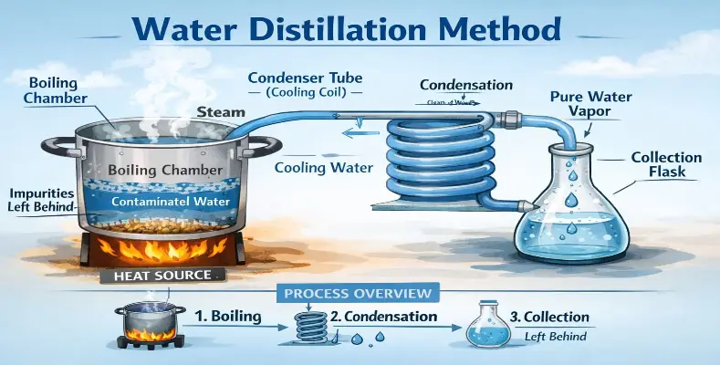Water Distillation Method
