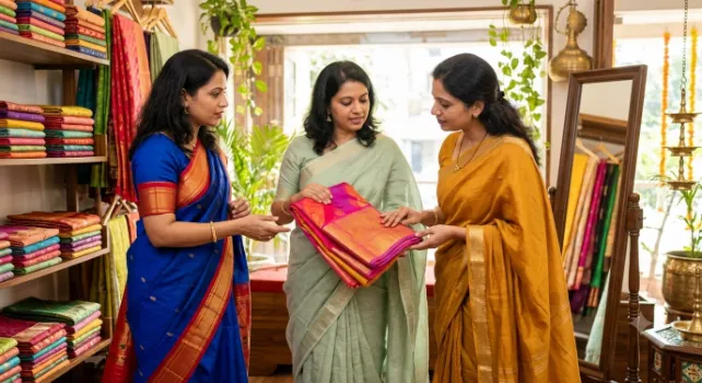 How Should One Choose a Saree?