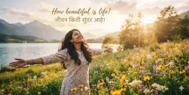 How beautiful is life!
