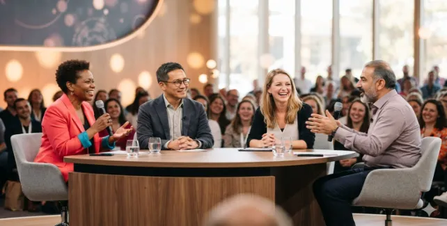 Famous Faces and Fascinating Talks