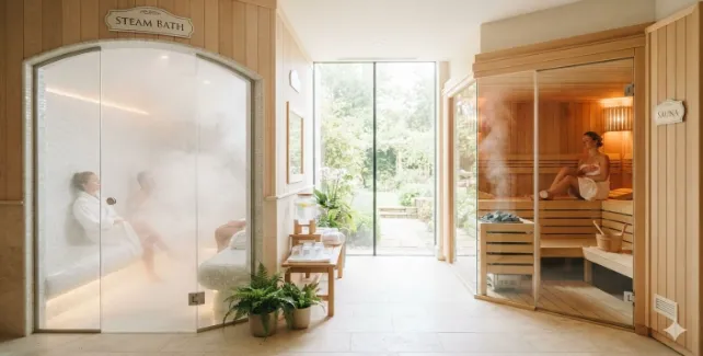 Steam Bath and Sauna Therapy